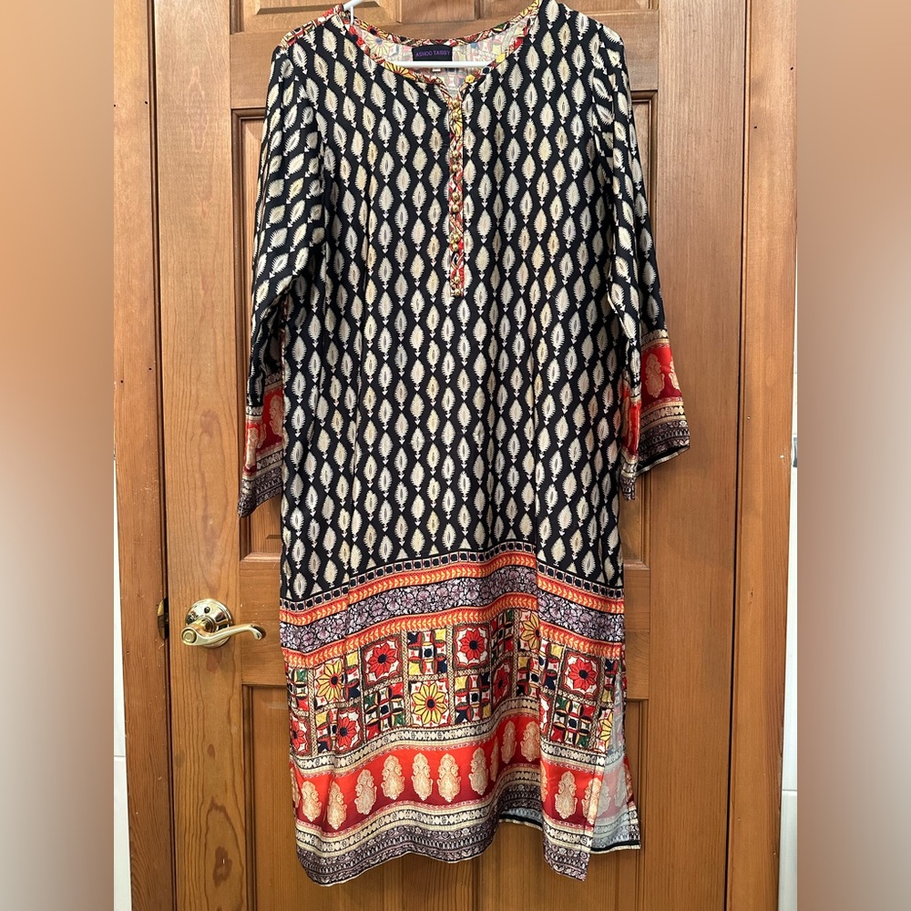 Beautiful silk designer printed top